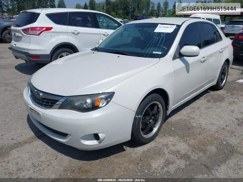 2009 Subaru Impreza 2.5I VIN: JF1GE61699H515444 Lot: 42580635