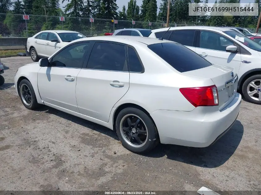 2009 Subaru Impreza 2.5I VIN: JF1GE61699H515444 Lot: 42580635