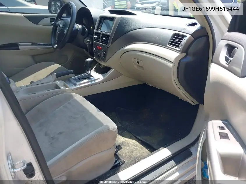2009 Subaru Impreza 2.5I VIN: JF1GE61699H515444 Lot: 42580635