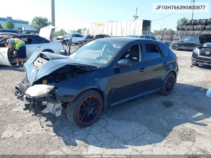 2009 Subaru Impreza Wrx VIN: JF1GH76639G800877 Lot: 42586406