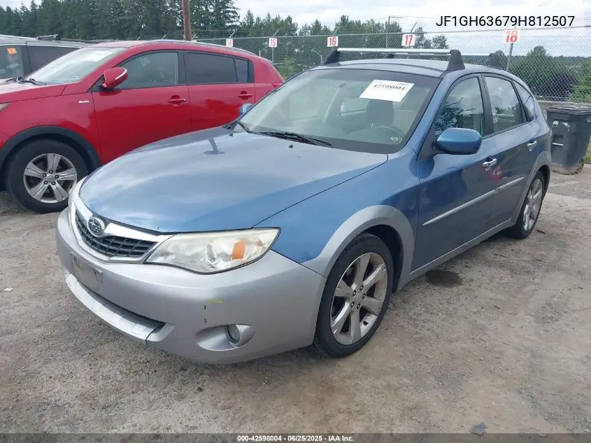 2009 Subaru Impreza Outback Sport VIN: JF1GH63679H812507 Lot: 42598004
