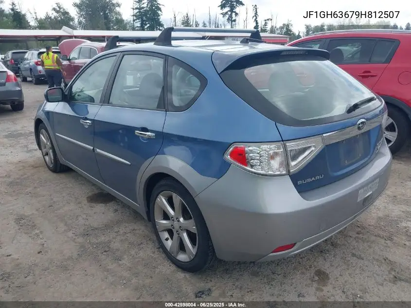 2009 Subaru Impreza Outback Sport VIN: JF1GH63679H812507 Lot: 42598004