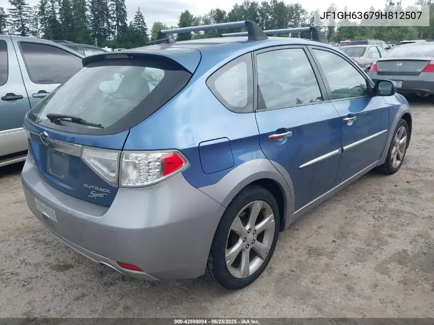 2009 Subaru Impreza Outback Sport VIN: JF1GH63679H812507 Lot: 42598004