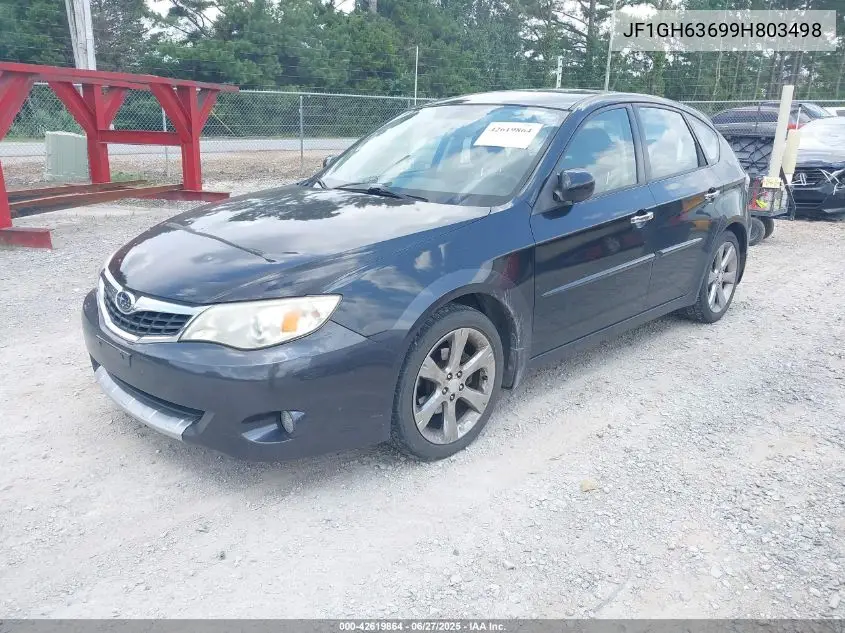 2009 Subaru Impreza Outback Sport VIN: JF1GH63699H803498 Lot: 42619864