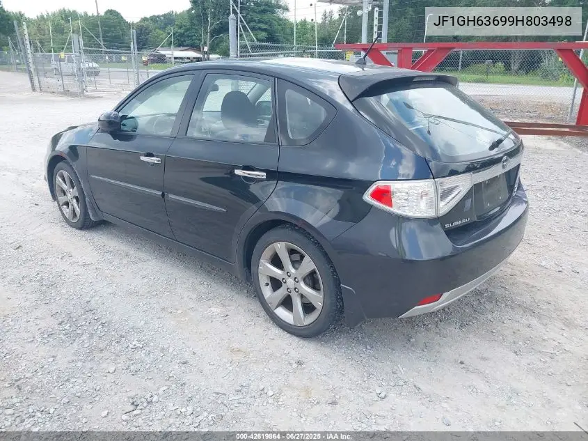 2009 Subaru Impreza Outback Sport VIN: JF1GH63699H803498 Lot: 42619864
