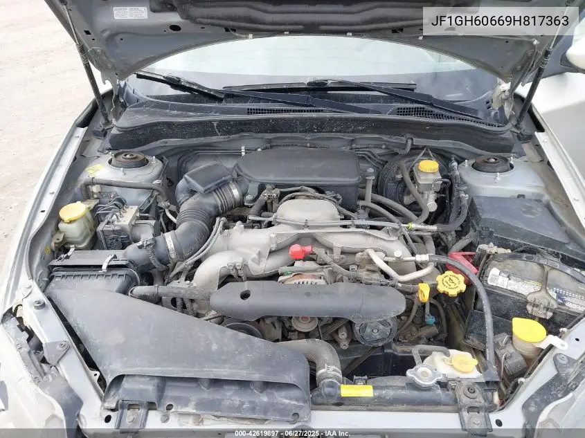2009 Subaru Impreza 2.5I VIN: JF1GH60669H817363 Lot: 42619897
