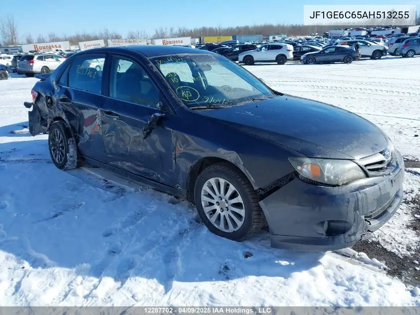 2010 Subaru Impreza 2.5 I/2.5 I Sport Package VIN: JF1GE6C65AH513255 Lot: 12287702