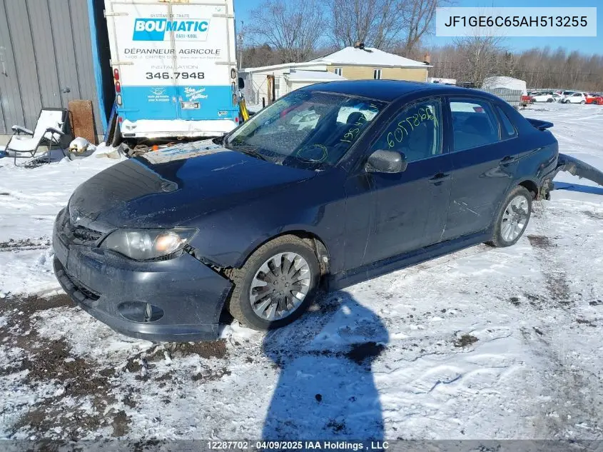 2010 Subaru Impreza 2.5 I/2.5 I Sport Package VIN: JF1GE6C65AH513255 Lot: 12287702