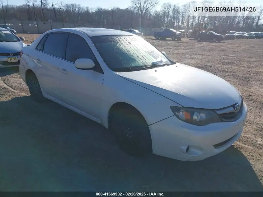 2010 Subaru Impreza 2.5I Premium VIN: JF1GE6B69AH514426 Lot: 41669902