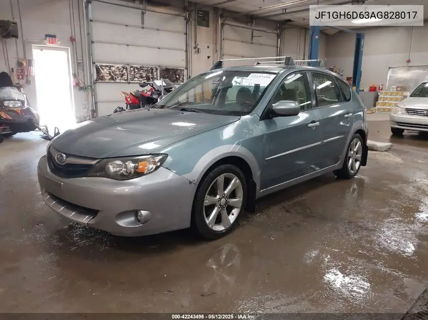 jf1gh6d63ag828017 JF1GH6D63AG828017 2010 Subaru Impreza Outback Sport