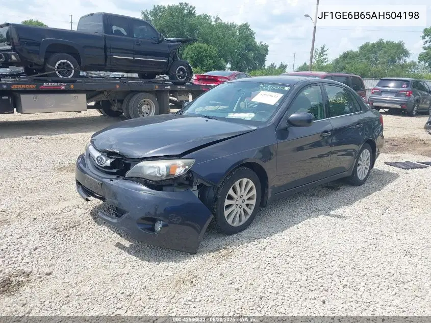 2010 Subaru Impreza 2.5I Premium VIN: JF1GE6B65AH504198 Lot: 42566632