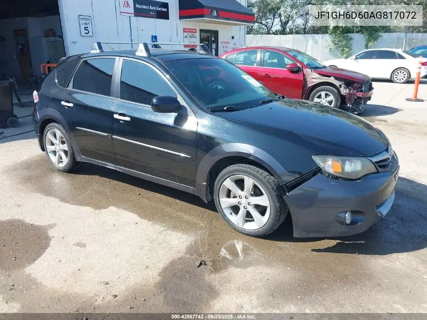 2010 Subaru Impreza Outback Sport VIN: JF1GH6D60AG817072 Lot: 42567742