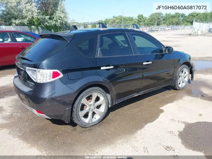 2010 Subaru Impreza Outback Sport VIN: JF1GH6D60AG817072 Lot: 42567742