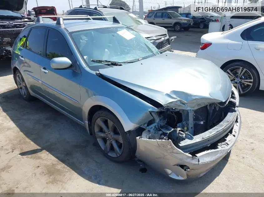 2010 Subaru Impreza Outback Sport Outback Sport VIN: JF1GH6D69AH819574 Lot: 42586817