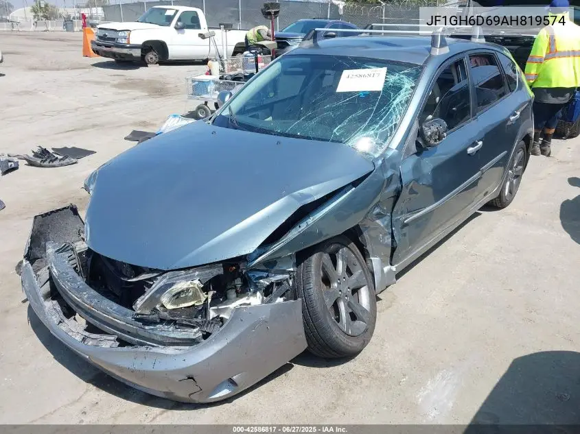 2010 Subaru Impreza Outback Sport Outback Sport VIN: JF1GH6D69AH819574 Lot: 42586817