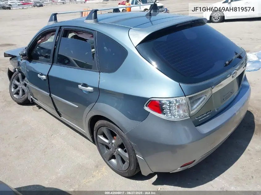 2010 Subaru Impreza Outback Sport Outback Sport VIN: JF1GH6D69AH819574 Lot: 42586817