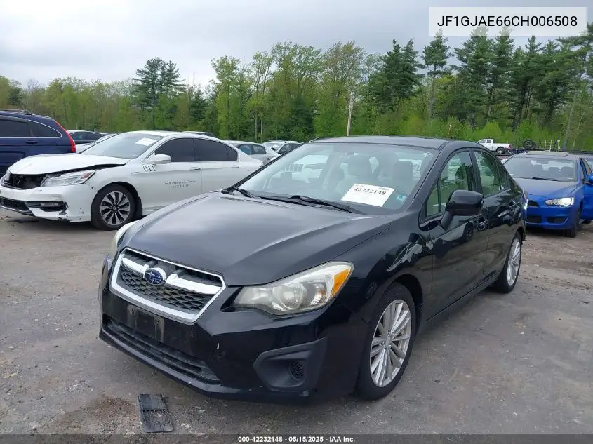2012 Subaru Impreza 2.0I Premium VIN: JF1GJAE66CH006508 Lot: 42232148