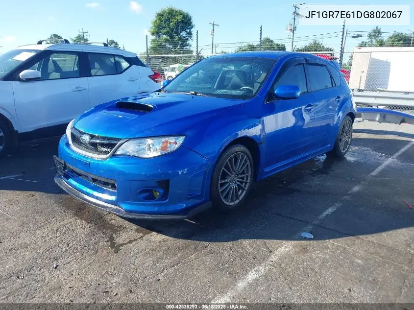 2013 Subaru Impreza Wrx Limited VIN: JF1GR7E61DG802067 Lot: 42535293