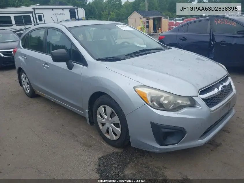 2013 Subaru Impreza 2.0I VIN: JF1GPAA63D2838395 Lot: 42568265