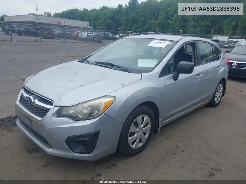 2013 Subaru Impreza 2.0I VIN: JF1GPAA63D2838395 Lot: 42568265