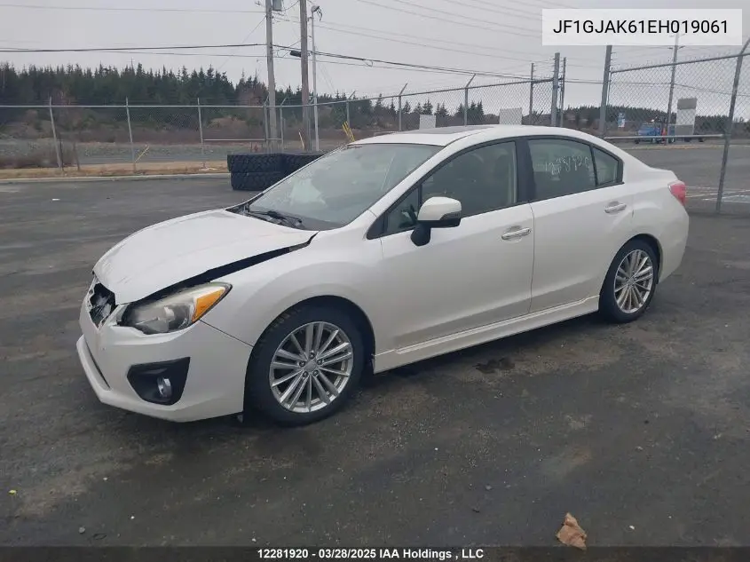 2014 Subaru Impreza Limited VIN: JF1GJAK61EH019061 Lot: 12281920