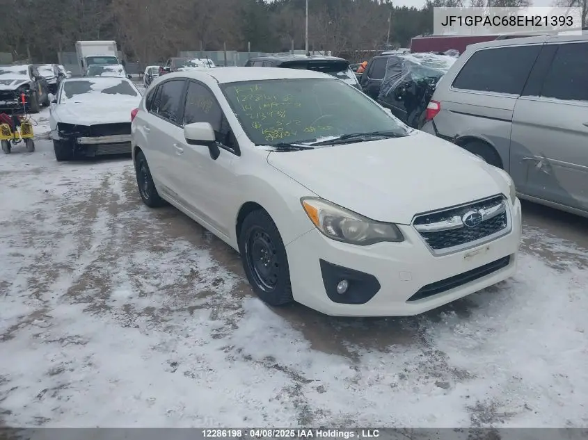 2014 Subaru Impreza 2.0I Touring Package VIN: JF1GPAC68EH21393 Lot: 12286198