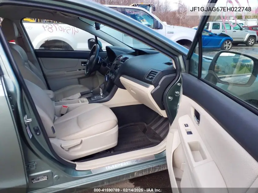 2014 Subaru Impreza 2.0I Limited VIN: JF1GJAG67EH022748 Lot: 41590789