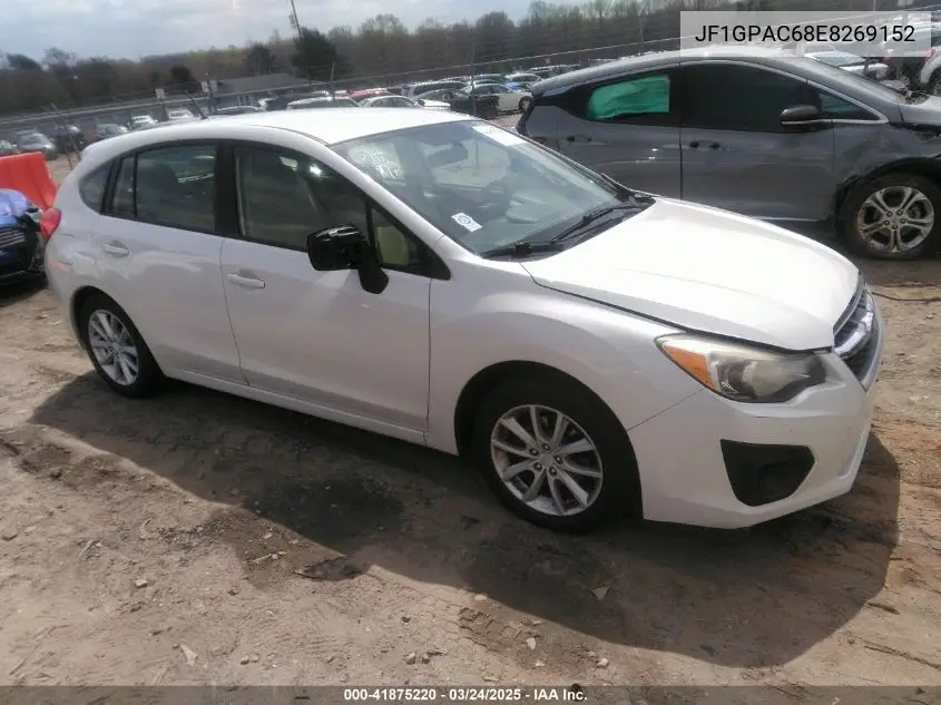 2014 Subaru Impreza 2.0I Premium VIN: JF1GPAC68E8269152 Lot: 41875220