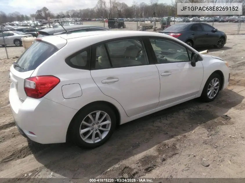 2014 Subaru Impreza 2.0I Premium VIN: JF1GPAC68E8269152 Lot: 41875220