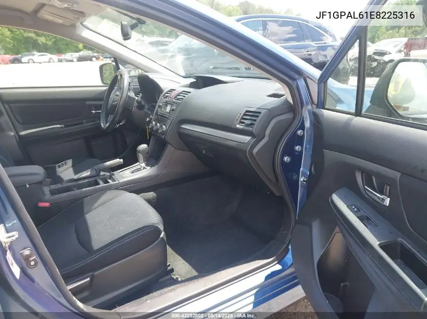 2014 Subaru Impreza 2.0I Sport Premium VIN: JF1GPAL61E8225316 Lot: 42252802