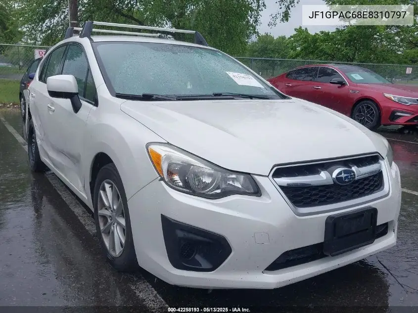 2014 Subaru Impreza 2.0I Premium VIN: JF1GPAC68E8310797 Lot: 42258193