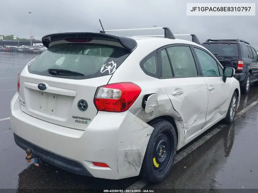 2014 Subaru Impreza 2.0I Premium VIN: JF1GPAC68E8310797 Lot: 42258193