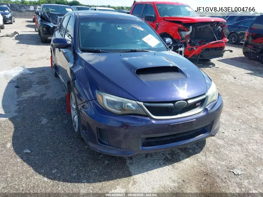 2014 Subaru Impreza Wrx Sti VIN: JF1GV8J63EL004766 Lot: 42388417