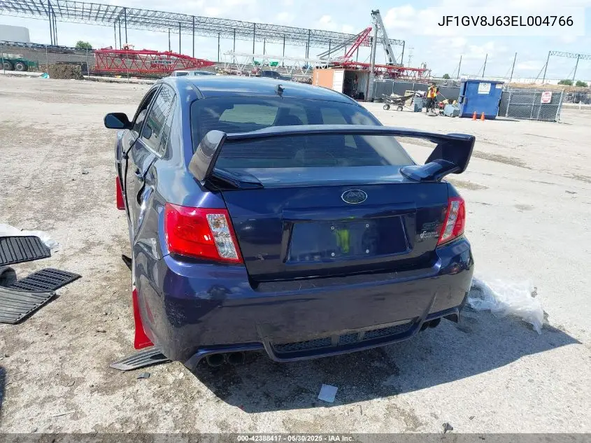 2014 Subaru Impreza Wrx Sti VIN: JF1GV8J63EL004766 Lot: 42388417