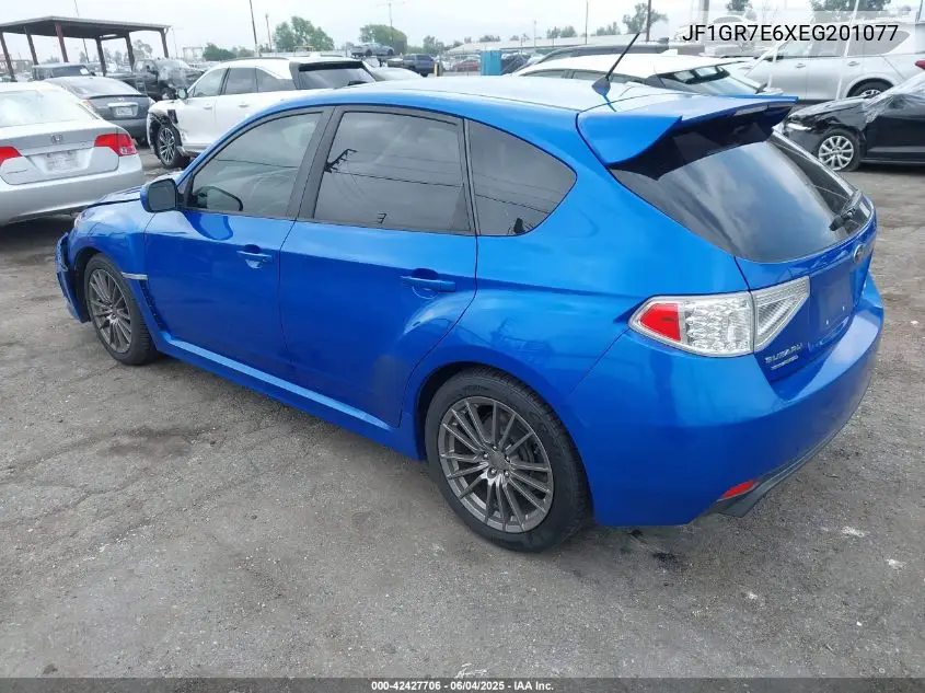 2014 Subaru Impreza Wrx Limited VIN: JF1GR7E6XEG201077 Lot: 42427706