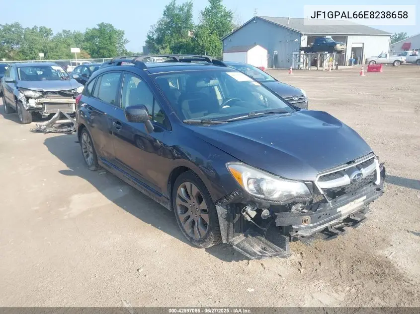 2014 Subaru Impreza 2.0I Sport Premium VIN: JF1GPAL66E8238658 Lot: 42597086