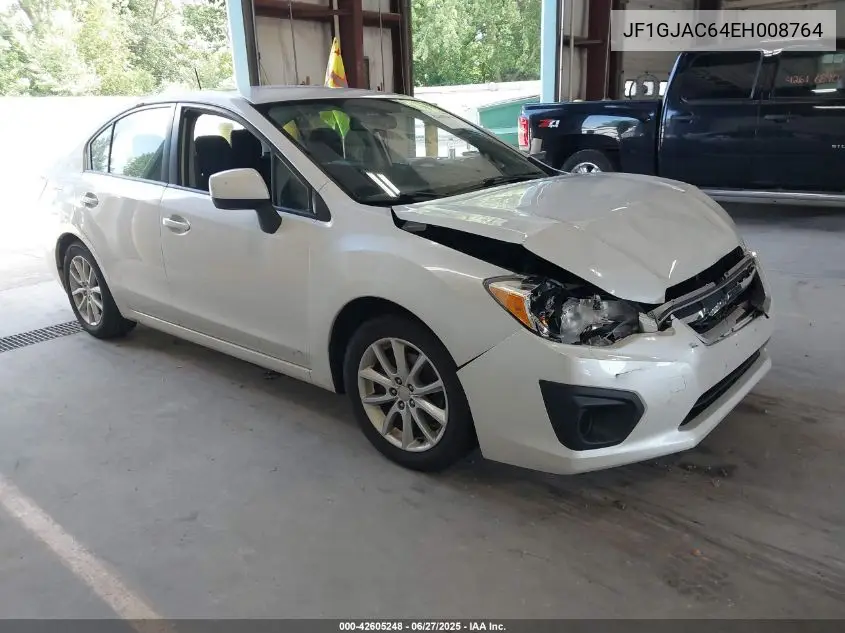 2014 Subaru Impreza 2.0I Premium VIN: JF1GJAC64EH008764 Lot: 42605248