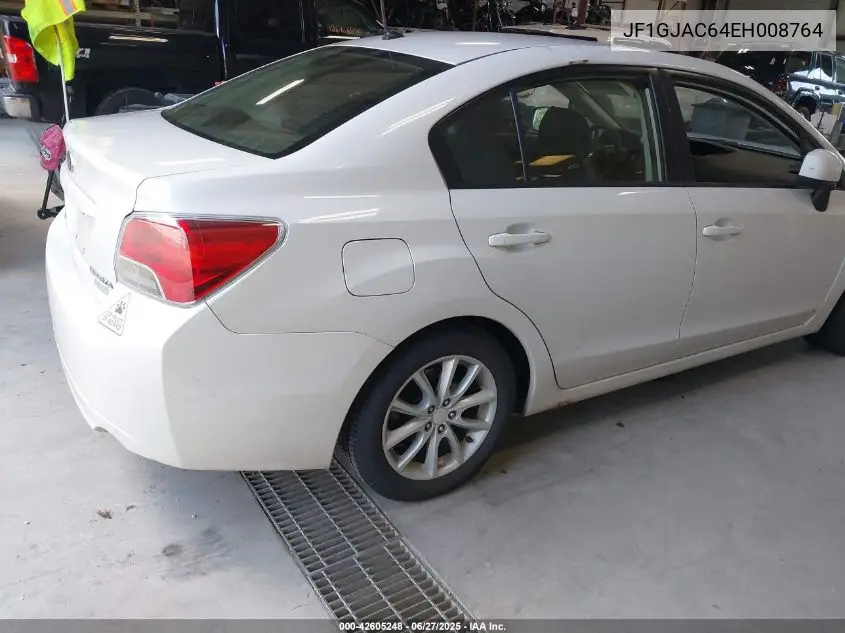 2014 Subaru Impreza 2.0I Premium VIN: JF1GJAC64EH008764 Lot: 42605248
