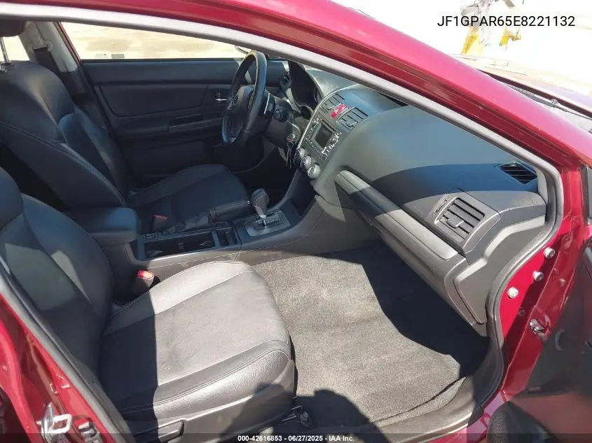 2014 Subaru Impreza 2.0I Sport Limited VIN: JF1GPAR65E8221132 Lot: 42616853