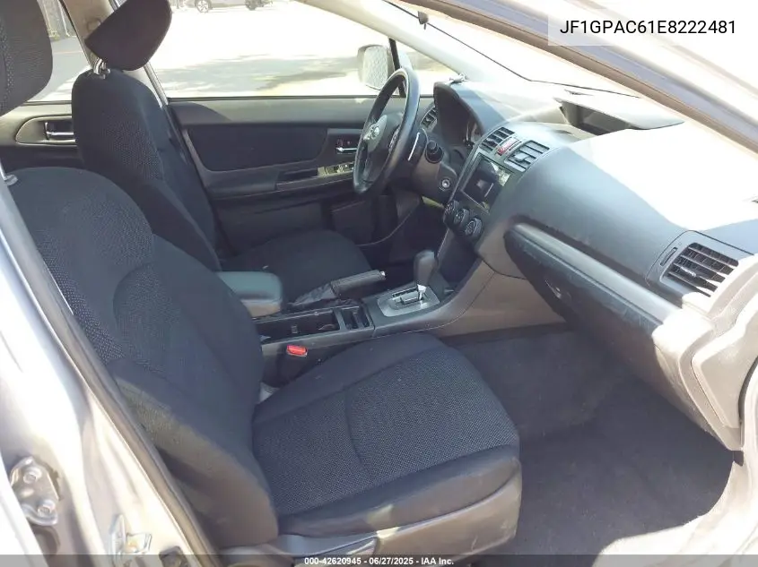 2014 Subaru Impreza 2.0I Premium VIN: JF1GPAC61E8222481 Lot: 42620945