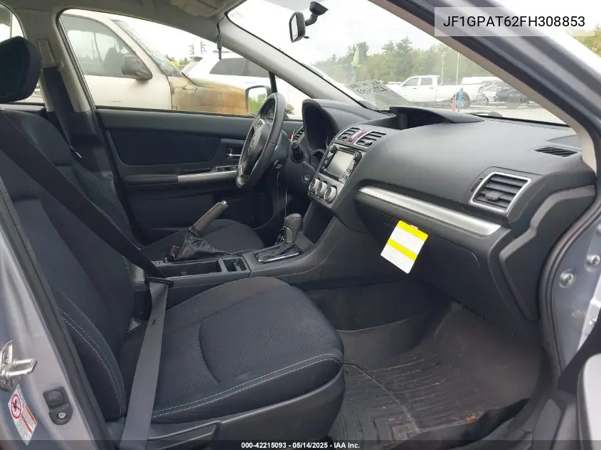2015 Subaru Impreza 2.0I Sport Premium VIN: JF1GPAT62FH308853 Lot: 42215093