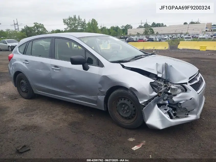 2015 Subaru Impreza 2.0I VIN: JF1GPAA69F9200324 Lot: 42551762
