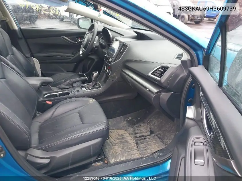 2017 Subaru Impreza Limited VIN: 4S3GKAU69H3609739 Lot: 12259046