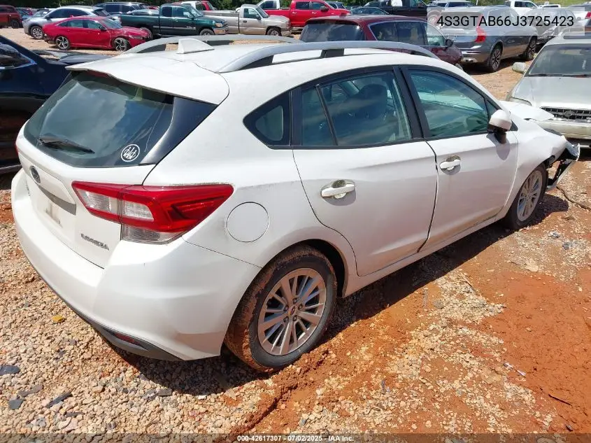 4S3GTAB66J3725423 2018 Subaru Impreza 2.0I Premium