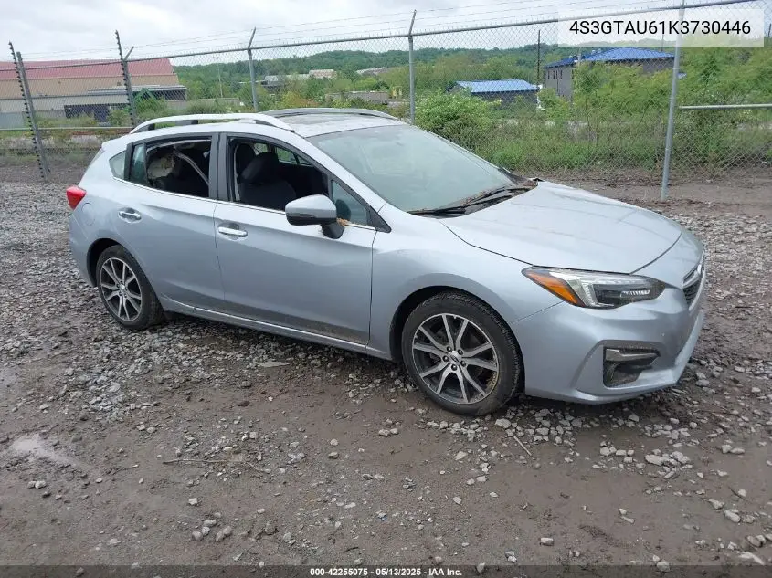 2019 Subaru Impreza 2.0I Limited VIN: 4S3GTAU61K3730446 Lot: 42255075