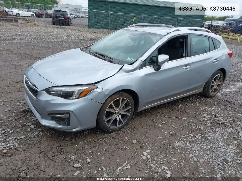 2019 Subaru Impreza 2.0I Limited VIN: 4S3GTAU61K3730446 Lot: 42255075
