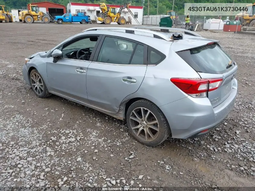 2019 Subaru Impreza 2.0I Limited VIN: 4S3GTAU61K3730446 Lot: 42255075