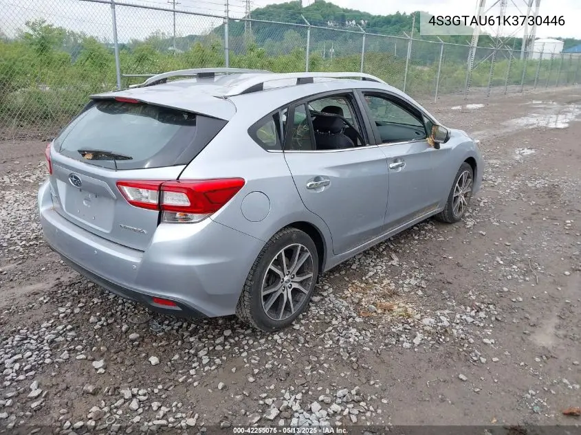 2019 Subaru Impreza 2.0I Limited VIN: 4S3GTAU61K3730446 Lot: 42255075