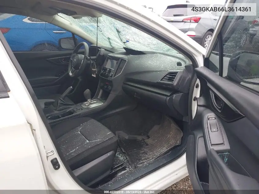 2020 Subaru Impreza Sedan VIN: 4S3GKAB66L3614361 Lot: 42202319