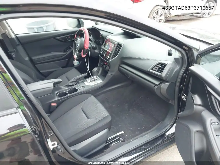 2023 Subaru Impreza Premium 5-Door VIN: 4S3GTAD63P3710657 Lot: 42613600